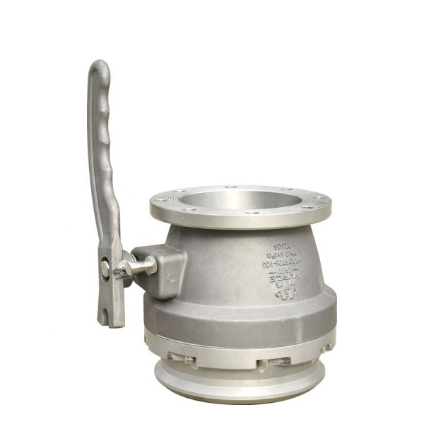 Manual 4 Inch Aluminum Alloy Bottom Valve Kit for Oil Tanker Loading/Unloading Customized Support OEM and Manual