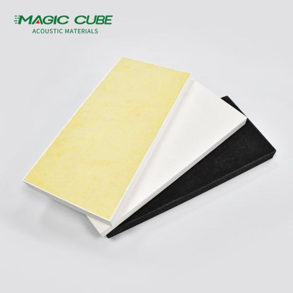 Modern Style Fiberglass Acoustic Ceiling Panels Flame Retardant With Padlock Hasp