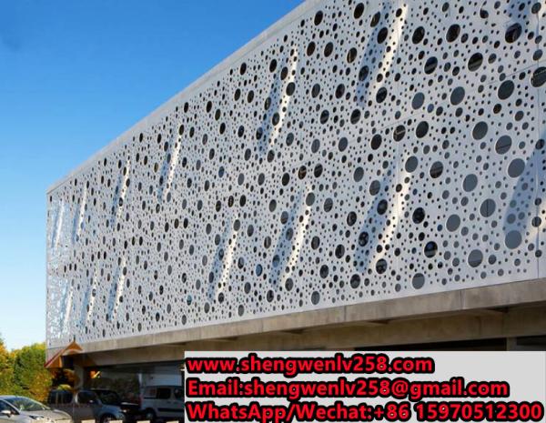 Sound Insulation Product Aluminum Solid Panel CNC Laser Cutting Wall Panel