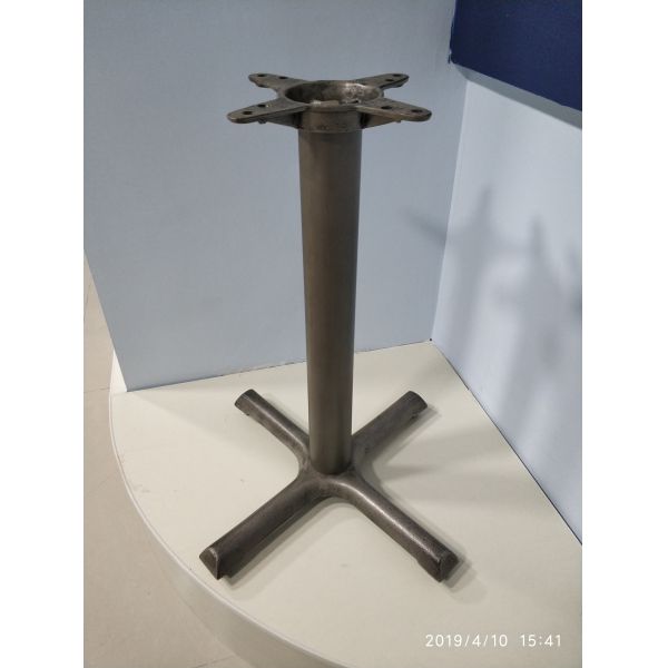 Restaurant Furniture Metal Kitchen Table Legs 710mm Height Mild Steel Material
