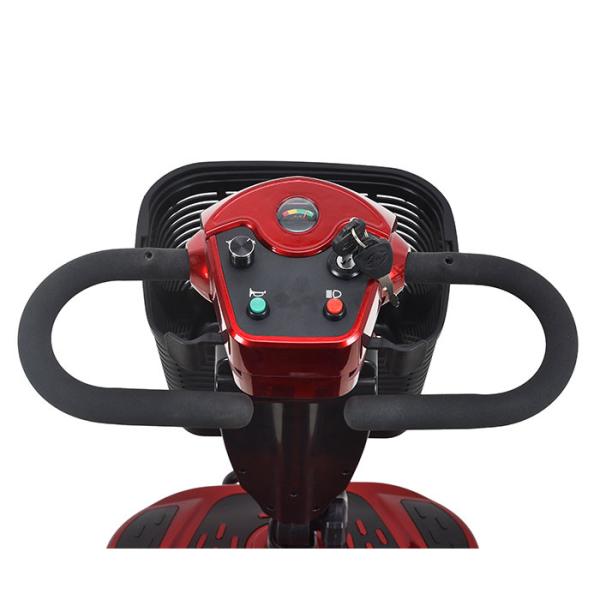 AI Smart 4 Wheel Mobility Scooter 250W 24V 12Ah Folding 8km/H