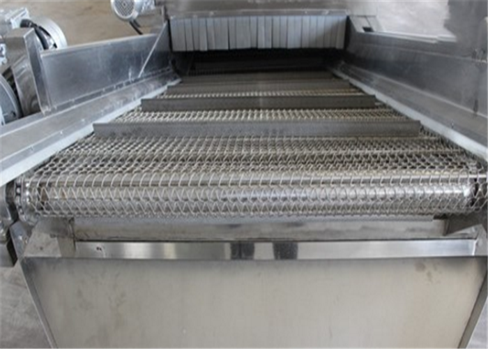 Canned Food Processing Equipment Tunnel Conveyor Low Temperature Sterilization Line