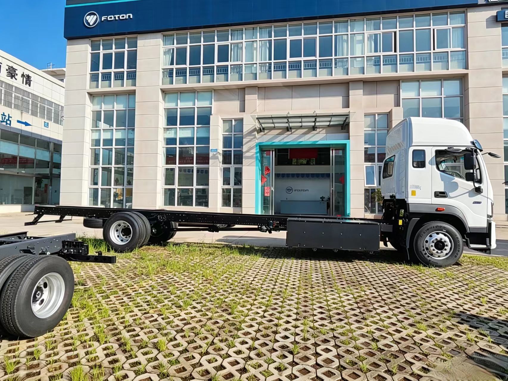 Foton Modifiable Class‑II Chassis ‑ 4×2 Pure‑Electric Heavy‑Duty Truck Chassis ‑ Euro VI New‑Energy Heavy‑Duty Truck ‑ 4×2 20‑Ton Urban Freight Heavy‑Duty Truck Chassis