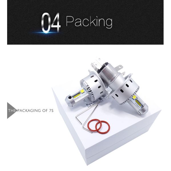 40000lm 6500K 8000K Motorcycle Headlight Bulb 9005 9006/9012