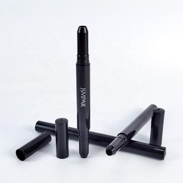 Custom Plastic Two Sided Eyeshadow Stick Empty Twist up Lip Balm Tube Packaging Lipstick Pen