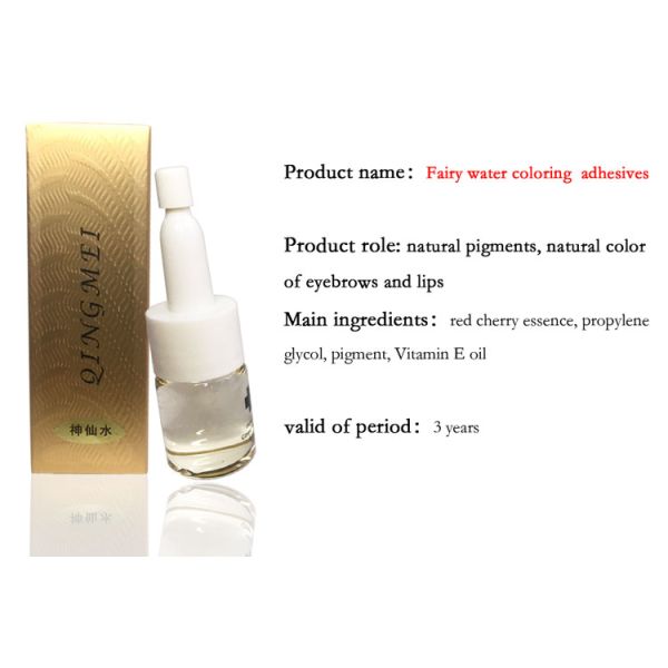 Semi - colorante permanente de la cerradura del color de la fijación de Embroidery Eyebrow Lip del agente de la esencia de la reparación del tatuaje