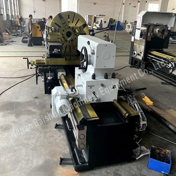 Horizontal Metal Cutting And Turning Manual Lathe Machine Gap Bed PARA Torno Me