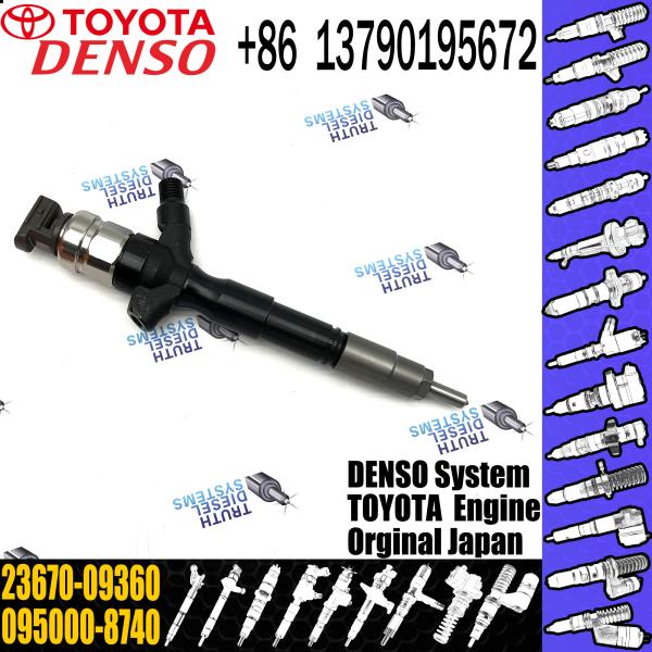 23670-09360 motor do injetor de combustível 2KD de TOYOTA para a injeção de DENSO