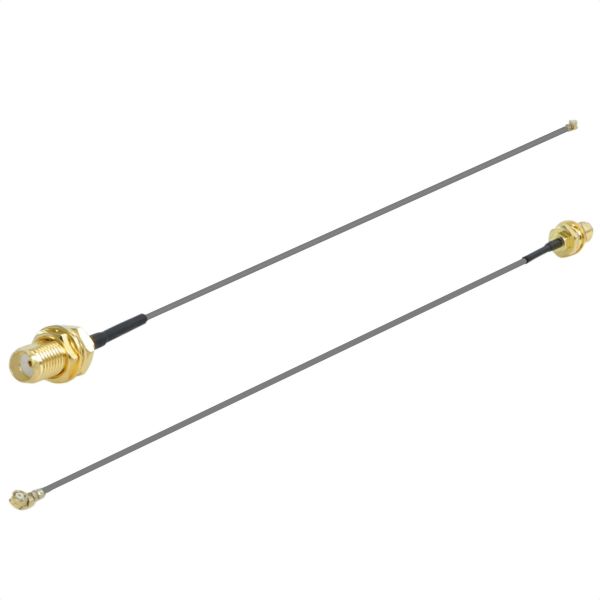 U.FL to SMA Female Ultra Low-Loss 1.13mm 50 Ohm Coaxial Pigtail Jumper Cable