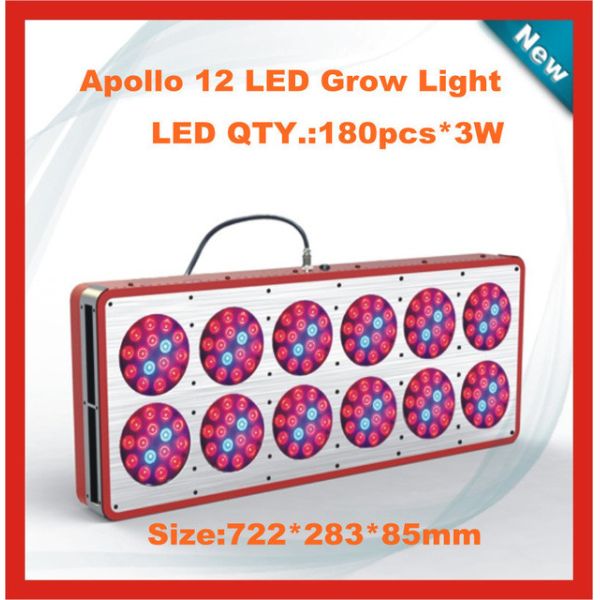 High Power Full Spectrum 540w Apollo LED Grow Light For hydroponics and