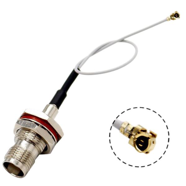 Coaxial TNC Female Connector 16cm Antenna Transfer Wire 1.13