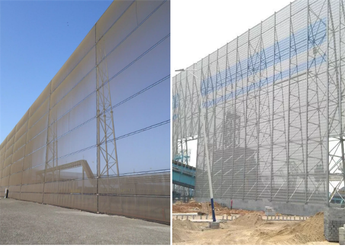 Three Peaks Construction Windbreak Fence 1mm Thick