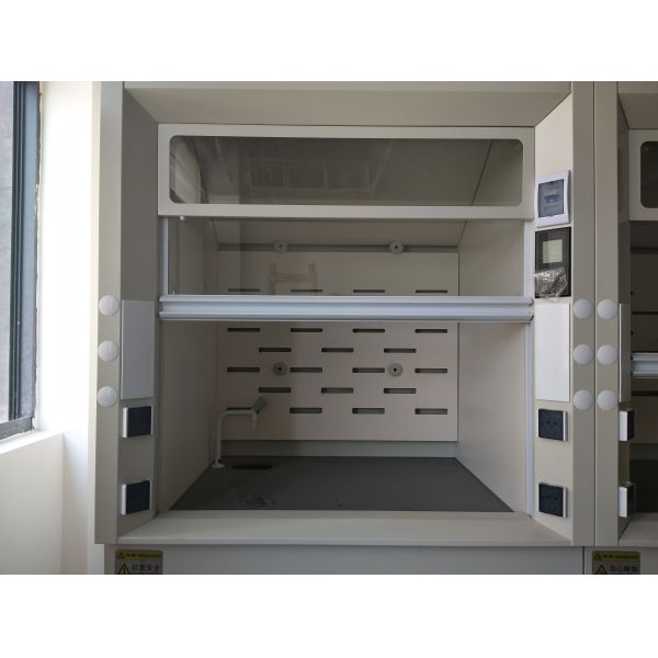 SGS Certified Laboratory Layout Design Fume Hood PP Sink for Floor Mounted Structure