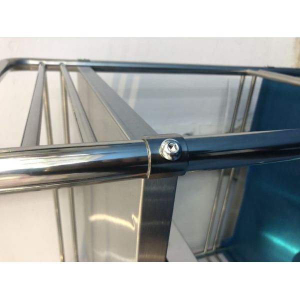 ODM Lockable Medical Trolley Cart Clinical Hospital Equipment For Records Storage