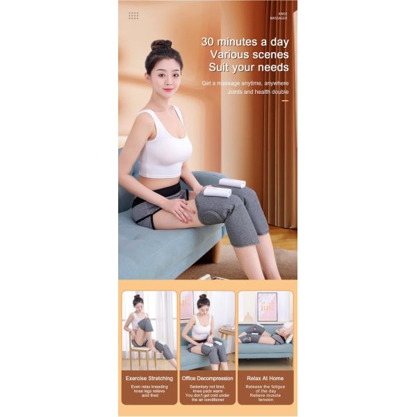 DC 5V Heat Leg Massager For Circulation Air Compression Calf Leg Massager