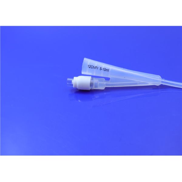 Hospital Medical Drainage Tubes , Temperature Sensing Foley Catheter
