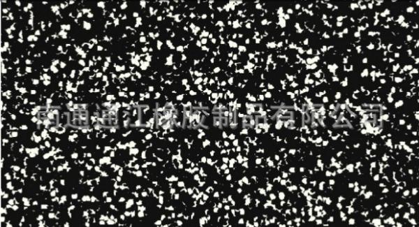 White flecks vulcanized environmental epdm rubber floor mat/roll for heavy gym area