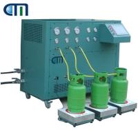 Trois stations R22 / R134a machine de remplissage de charge de réfrigérant pour réservoir ISO