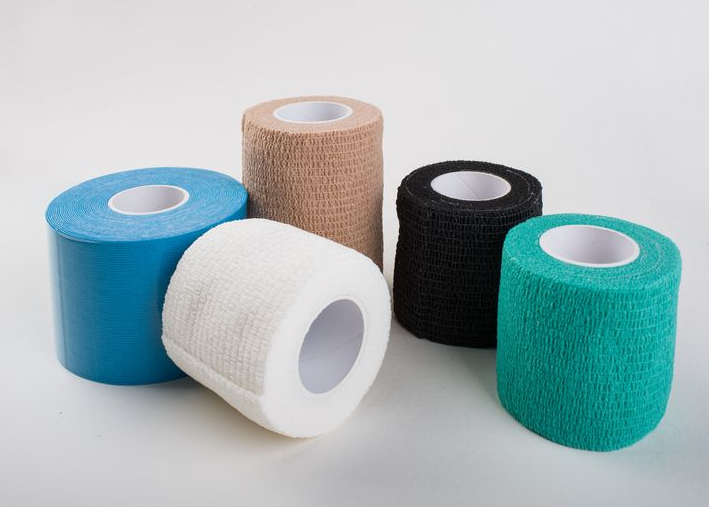 Ленты повязки собственной личности обруч крышки сжатия татуировки слипчивой эластичной кохезионный