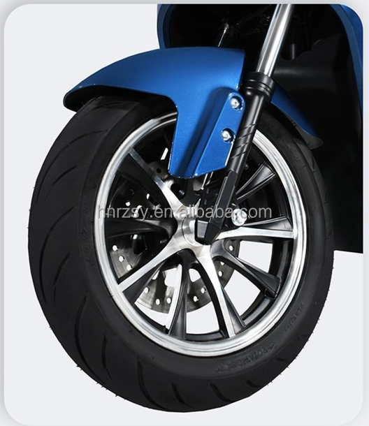 Motorcycle Type Electric Moped Scooters Motor High Speed 72v 1500w for 2 Person Transportation
