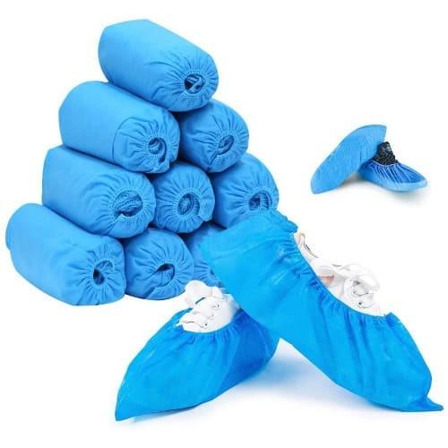 Disposable Nonwoven Anti Slip PP Shoe Cover Rain Proof Shoe Covers