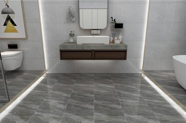 400x400mm Gray Ceramic Rustic Tile Matt Glazed Non-Slip