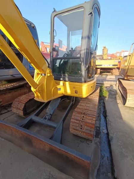 Pre Owned KOMATSU PC55MR Hydraulic Excavator 5ton 5500 KG 28.5KW 3200 Hours