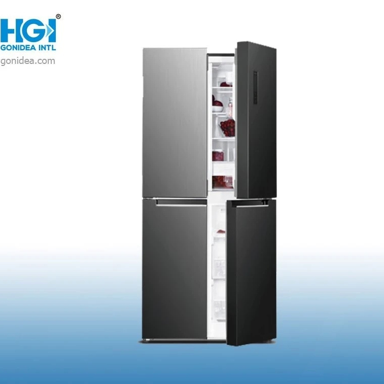 Side by Side Refrigerator Freezer No Frost French Door Fridge FF4-58
