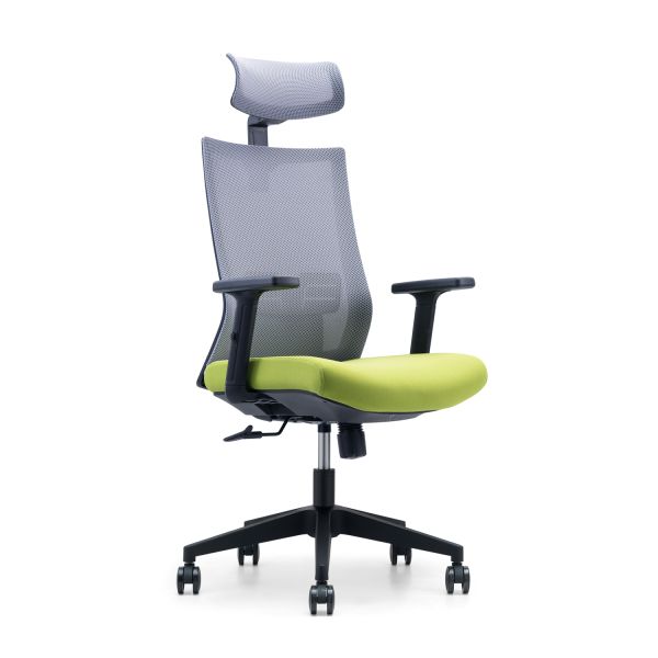 M890A 2D Armrest Height Adjustable Mesh Executive Office Chair BIFMA Standard Fabric