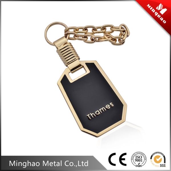 Luxury logo 45.9*32.67mm black decoration accessories chain for bag parts