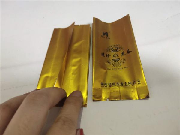 Flexible Packaging Tea Packing Bags 100% Security Strong Sealing Side