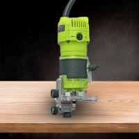 encimera de madera de la máquina de la herramienta de ribete del router del borde de la chorreadora eléctrica de la mano del condensador de ajuste laminado 520W
