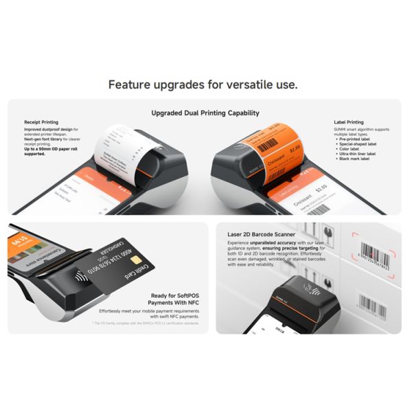 SUNMI V3 POS Machine: Transform Your Business with Intelligent Technology