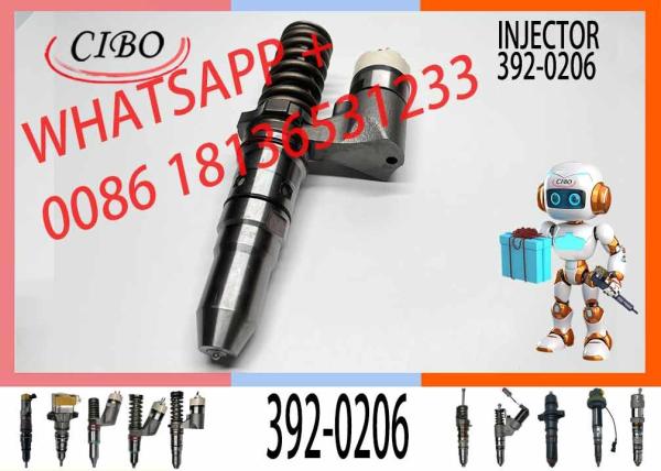 Injecteur de carburant commun pour rail 392-0206 3920206 20R-1270 Excavateur pour moteur 3508B/3512B/3516B/ 3512C/3516C