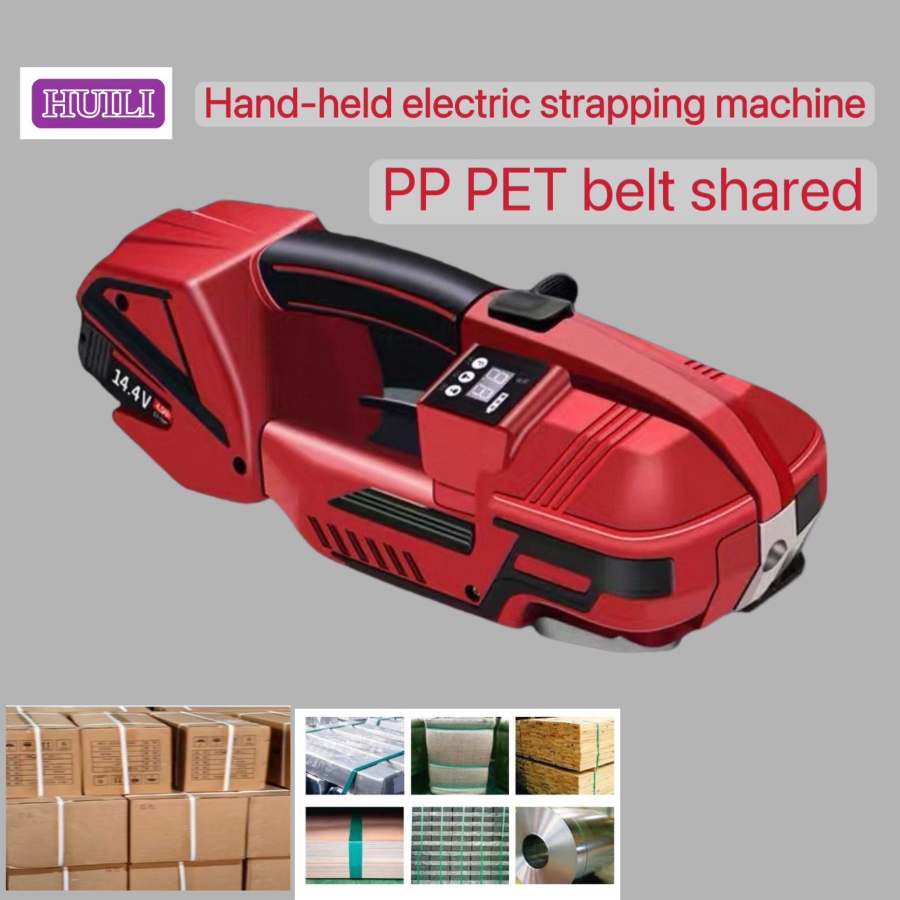 PET strapping 16-19mm PET plastic steel belt PET belt for automatic strapping machines
