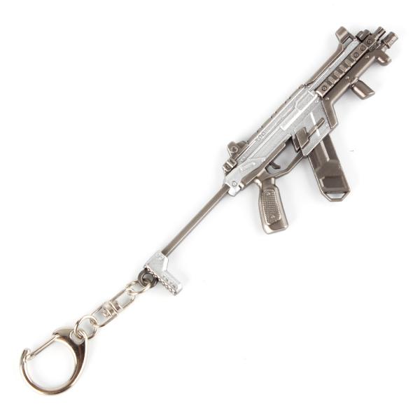 R99 SMG Gun Model Zinc Alloy Keychain 11CM Apex Legends