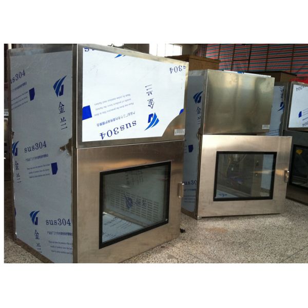 Пропуск чистой комнаты ливня воздуха электрической блокировки через коробку с воздушным фильтром HEPA