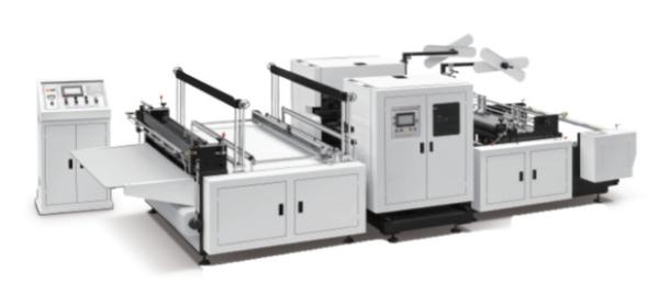 Wear Resistant Non Woven Cutting Machine / ZXQ-C1200 Non Woven Roll Cutting Machine