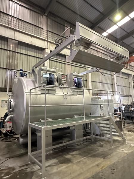 High Efficiency Low Liquor Ration Cotton Fabric Normal Temperature Dyeing Machine