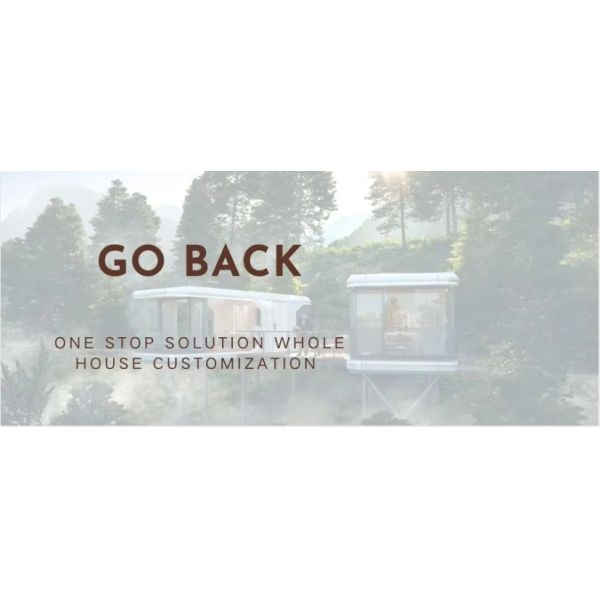 Luxury 20ft Modern Shipping Container House Small Residential Prefab Steel Structure For Hotels Villas Apartment Space