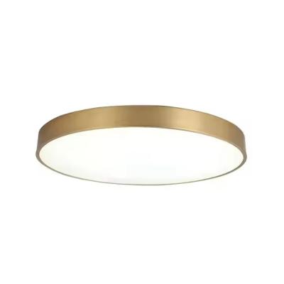 Circular Bathroom Ceiling Light Surface Mounted 3000K - 6000K Tri Color Ceiling Lamp
