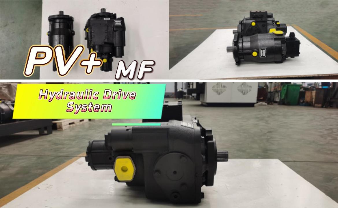 manual loading mixer hydraulic pump PV22 MF22 Система автоматической гидравлической трансмиссии