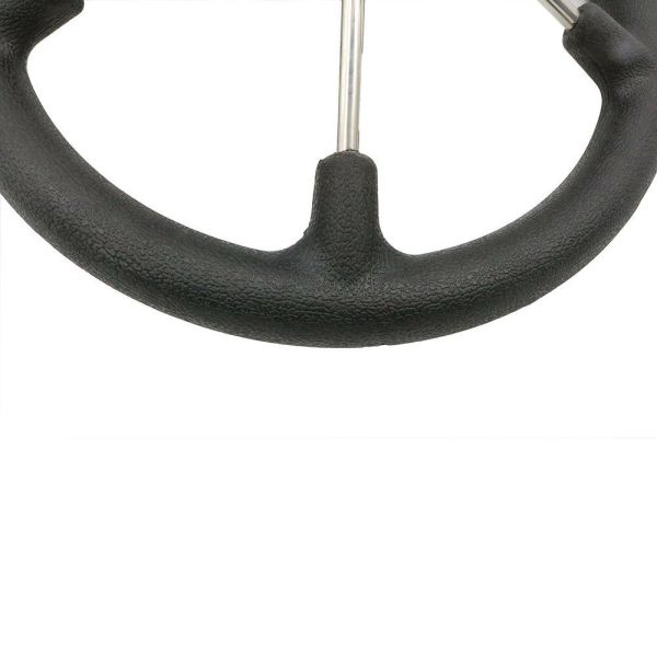 ISO9001 13.5inches Shaft Marine Aluminum Boat Steering Wheels Red