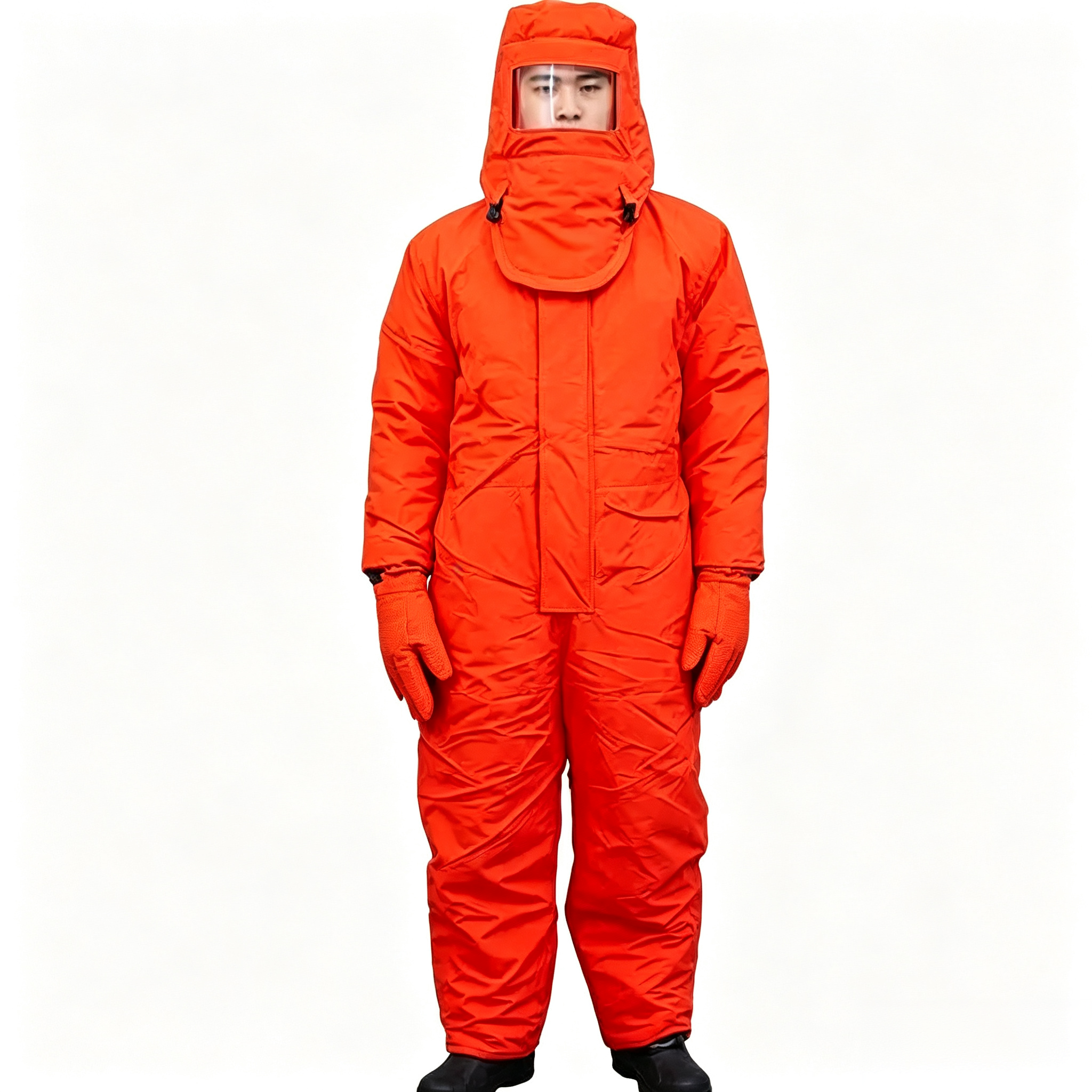 Breathable Protective Safety Clothing Waterproof Cryogenic Suits Fully Encapsulating
