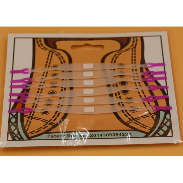 Waterproof Silicone Rubber Supplies Elastic Shoelaces Unisex