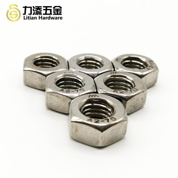 Stainless Steel Metal Hex Nut DIN934 DIN439 M1.6 M2 M3 M4 M6 M8 33mm