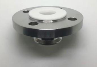 Forged 3A PTFE Lined Pipe Fittings 1.5 Tri Clamp Fittings And Flange