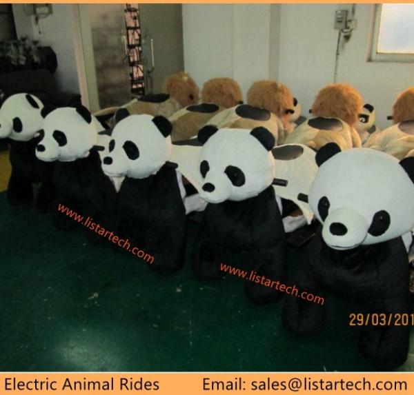 Factory Price Electronic Stuffed Animal Kiddie Animal Ride, Zoofari Animal Rides for Sale
