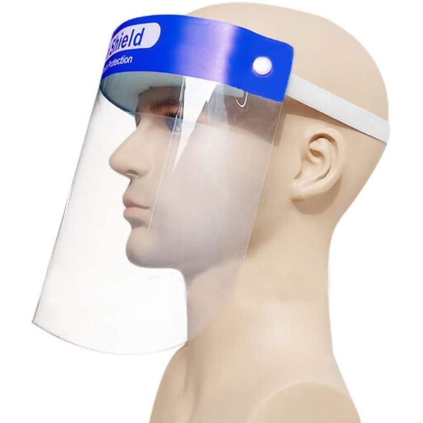 Hospital Medical Polycarbonate Face Shield , Anti Fog Face Shield Isolation Functions