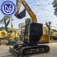 Sany SY75C 7.5Ton Excavadora de rolagem usada com sistema de arrefecimento avançado